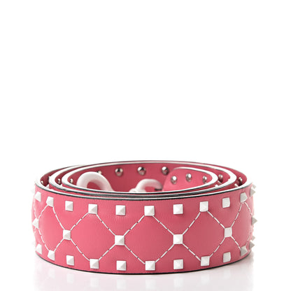 Valentino Garavani Lambskin Free Rockstud Spike Shoulder Strap Shadow Pink 2 of 7