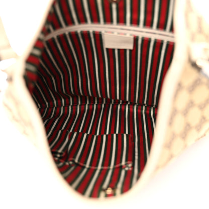 Gucci Monogram Medium New Britt Hobo Off White 5 of 13