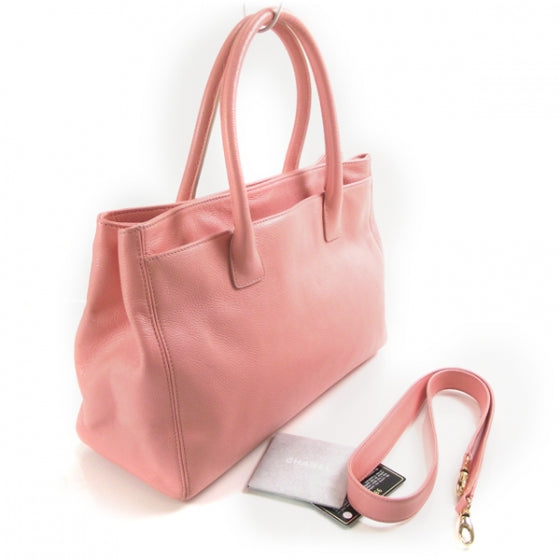 Chanel Caviar Cerf Shopper Tote Pink 3 of 13