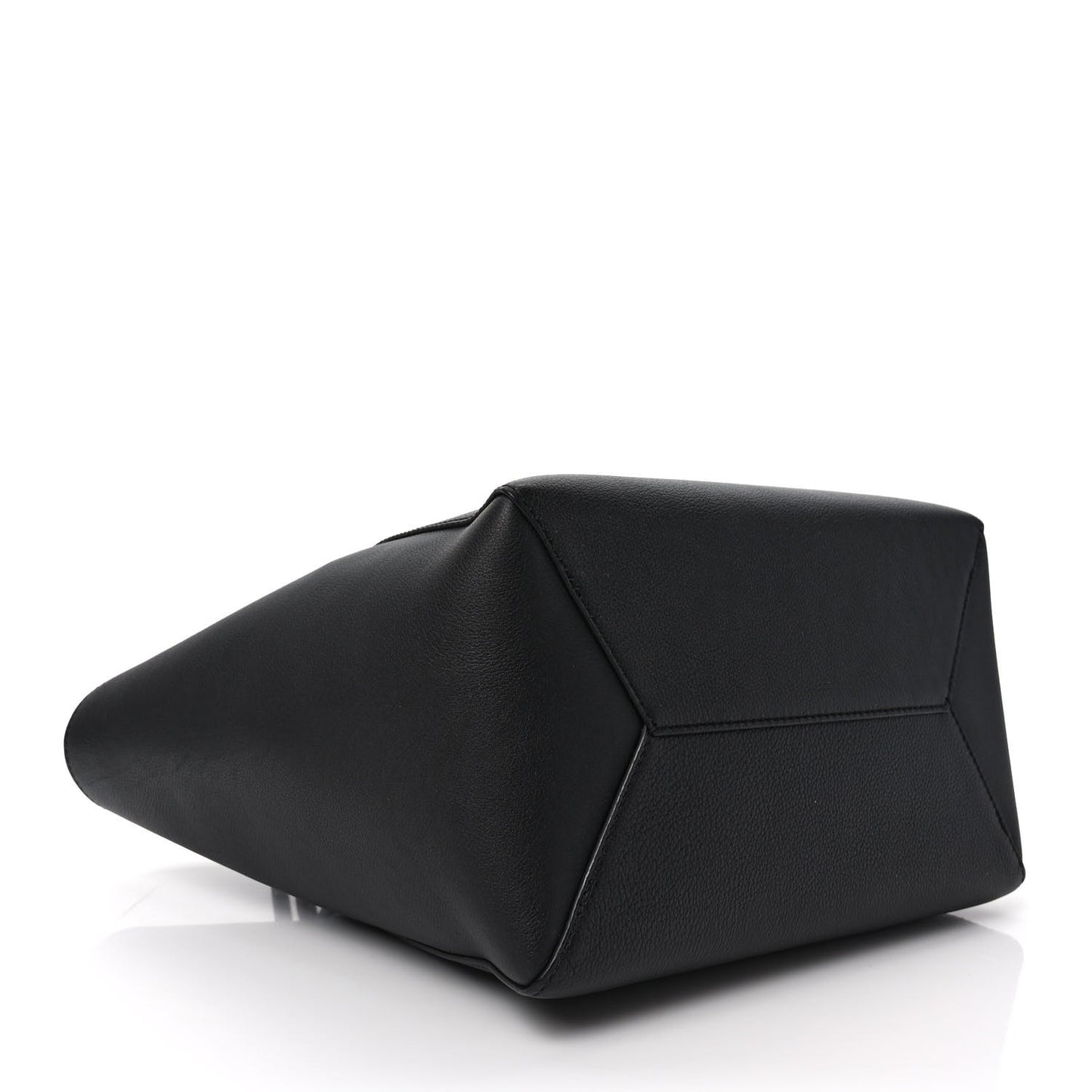 Calfskin Lockme Cabas Black