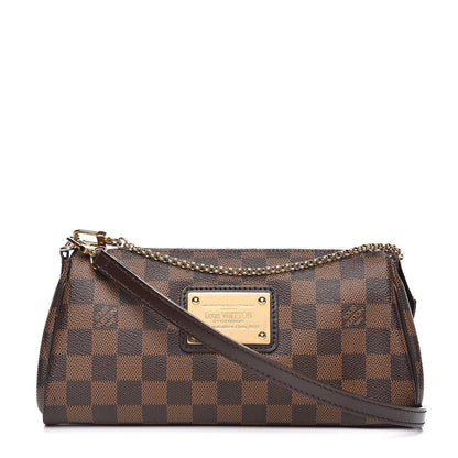 Louis Vuitton Damier Ebene Eva Clutch 1 of 10
