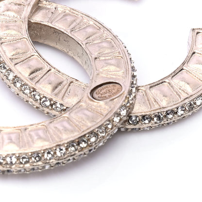 Chanel Baguette Crystal CC Brooch Gold 5 of 5