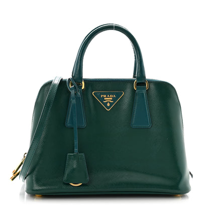 Prada Saffiano Vernice Lux Small Promenade Tote Ottanio 1 of 13