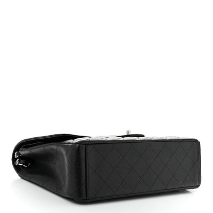 Chanel Caviar Quilted Maxi Double Flap Black 4 of 13
