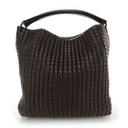 Bottega Veneta Nappa Intreccio Large Natte Hobo Ebano 1 of 7