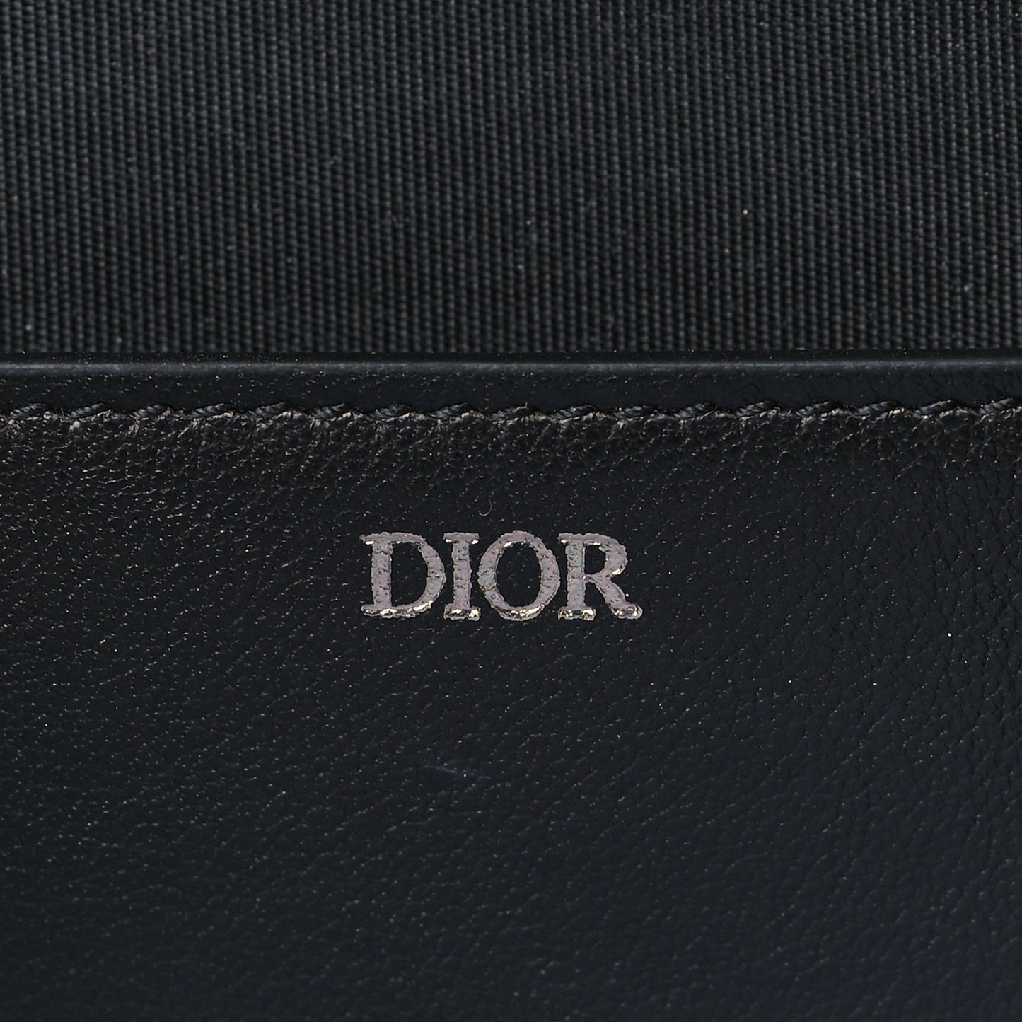 Oblique A4 Flat Pouch Clutch Blue