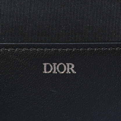 Christian Dior Oblique A4 Flat Pouch Clutch Blue 6 of 6