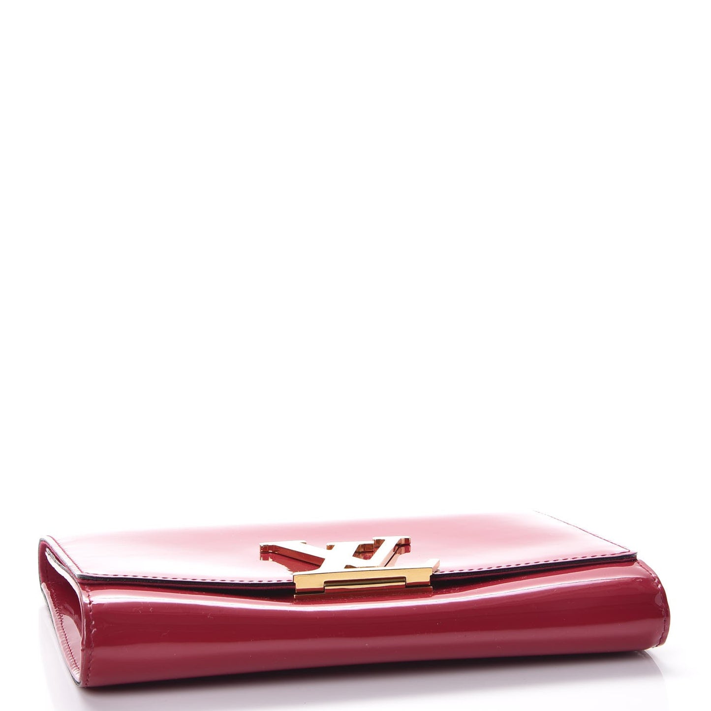 Patent Louise Clutch Rose Indien