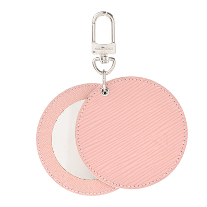 Louis Vuitton LOUIS VUITTON Epi Mirror Bag Charm Key Holder Rose Ballerine 2 of 5