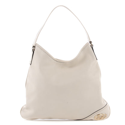 Gucci Calfskin Medium New Britt Hobo Off White 1 of 7