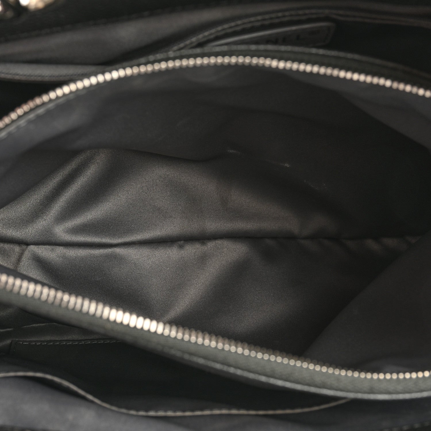 Chanel Caviar Quilted Grand Shopping Tote GST Dark Grey 6 of 22