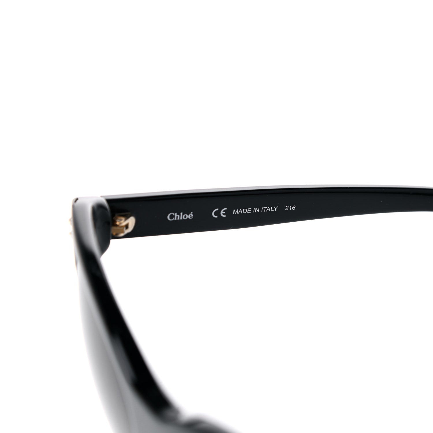 Chloe Oversized Round Sunglasses CE690S Black 6 of 7