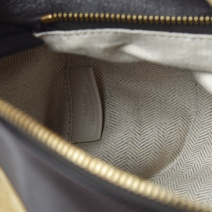 Loewe Suede Medium Puzzle Bag Gold 7 of 18