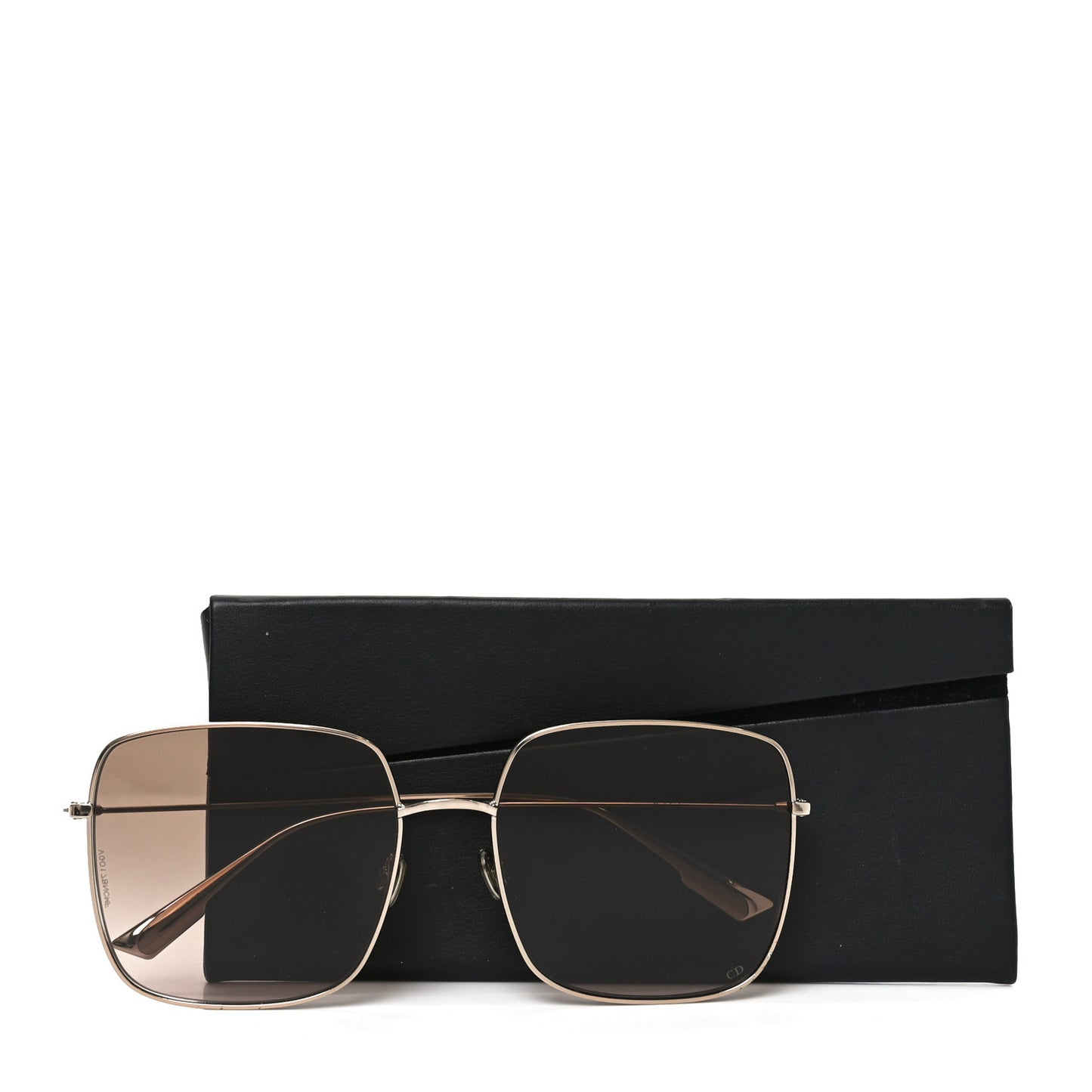 Metal Stellaire 1 Square Sunglasses Gold