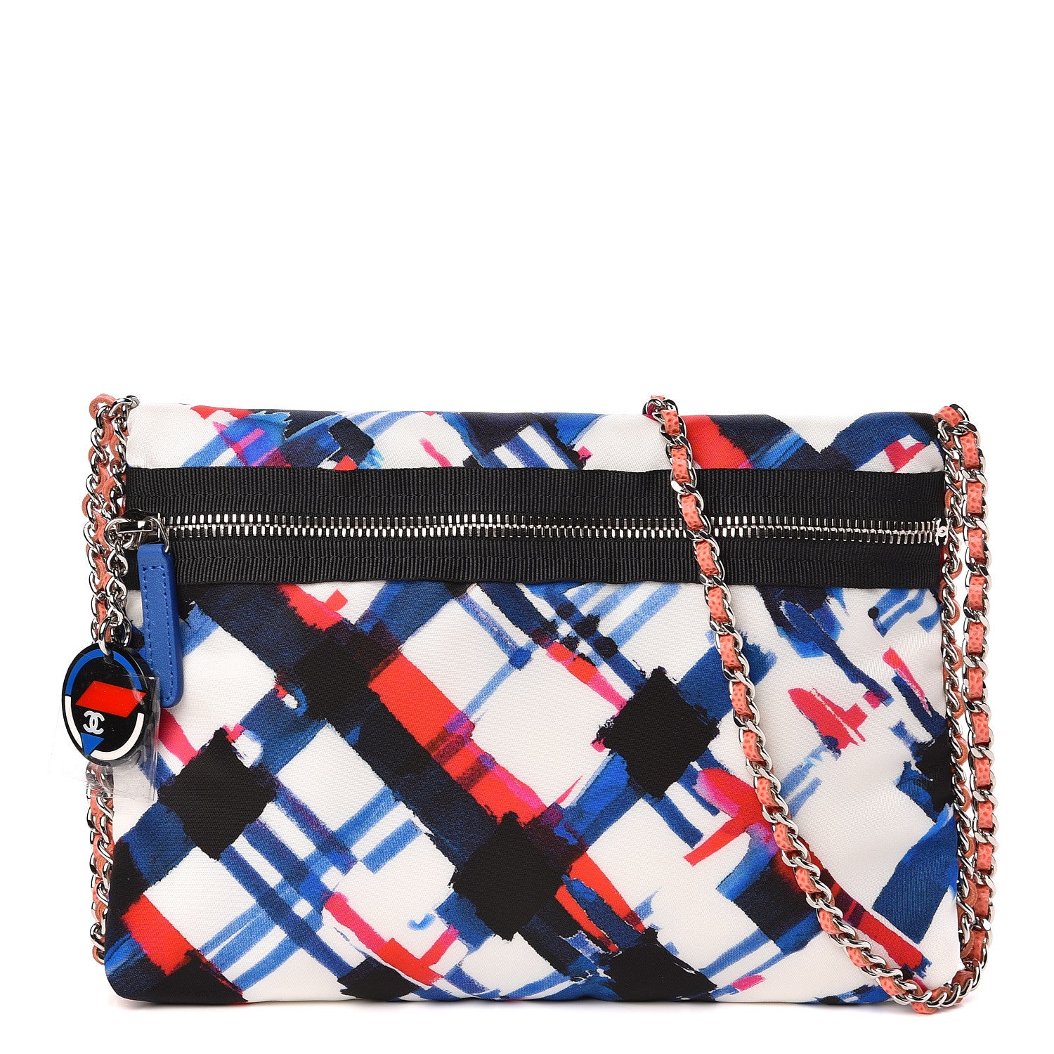 Chanel Canvas Printed Airline Crossbody Bag Multicolor 1 of 11