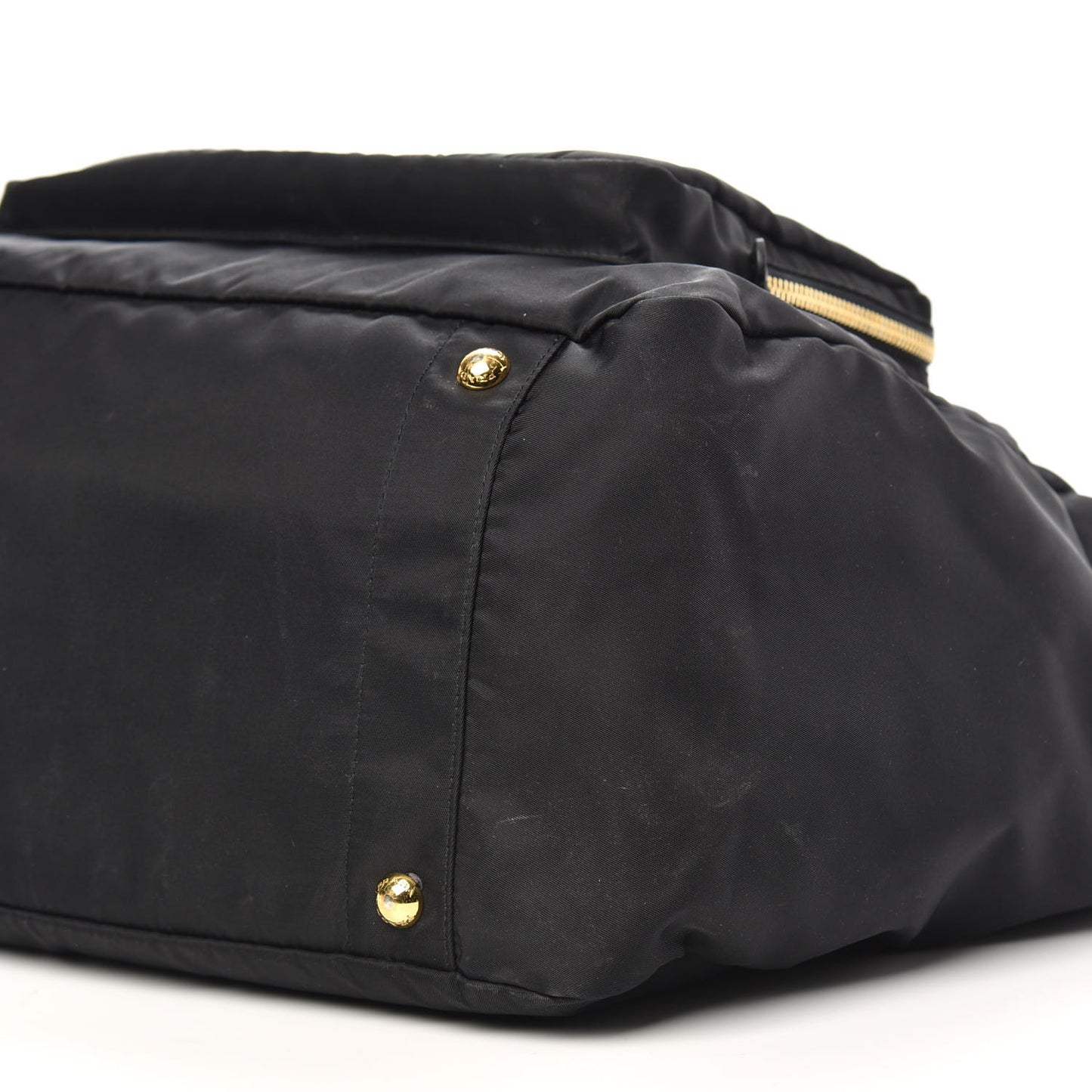 Tessuto Nylon Diaper Bag Black