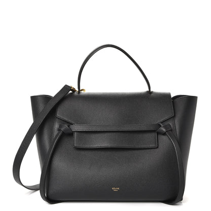 Celine Grained Calfskin Mini Belt Bag Black 1 of 8