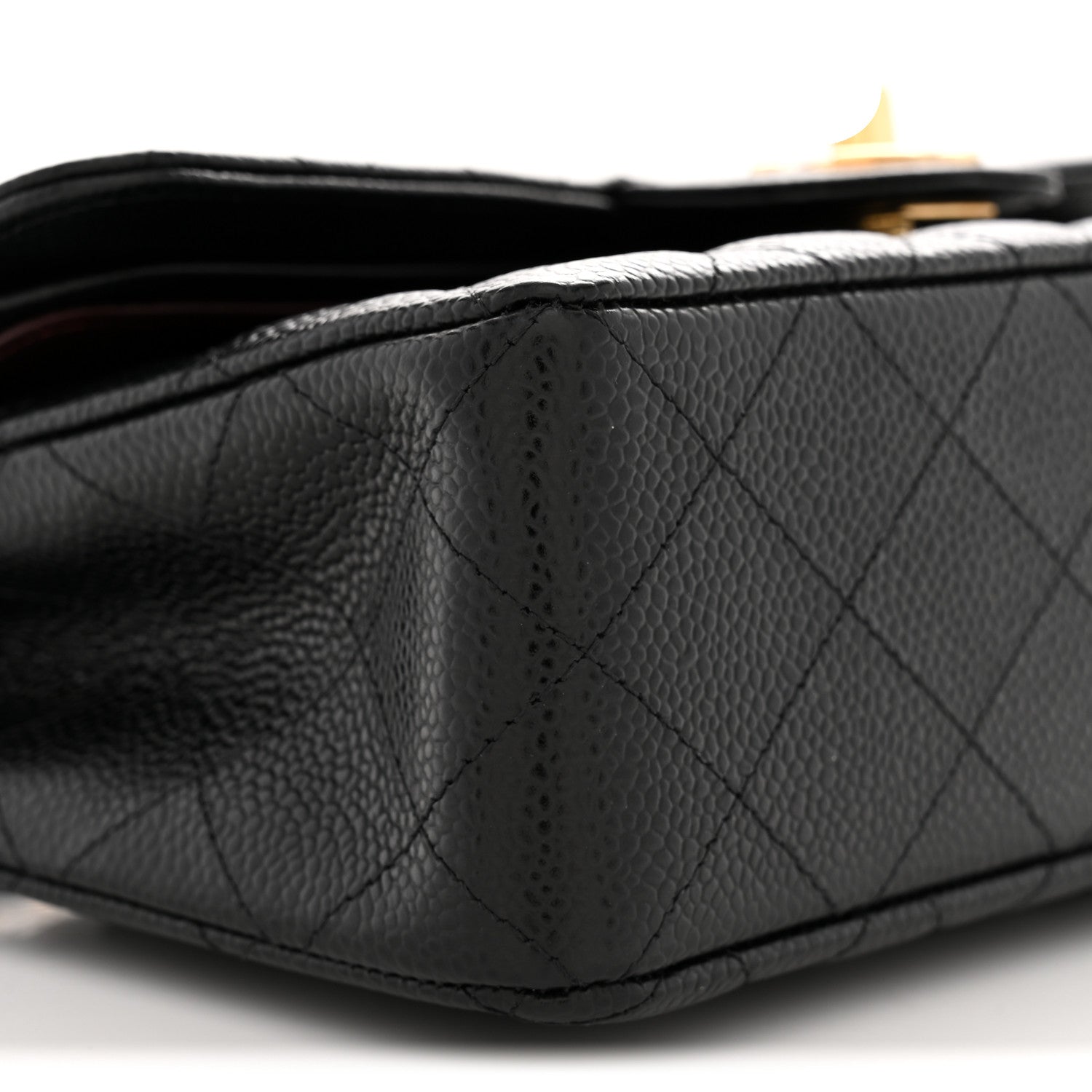 Chanel Caviar Quilted Small Double Flap Black 9 of 11