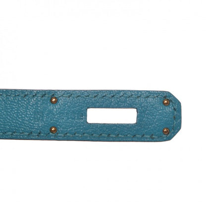 Hermes Chevre de Coromandel Birkin 30 Turquoise 7 of 11