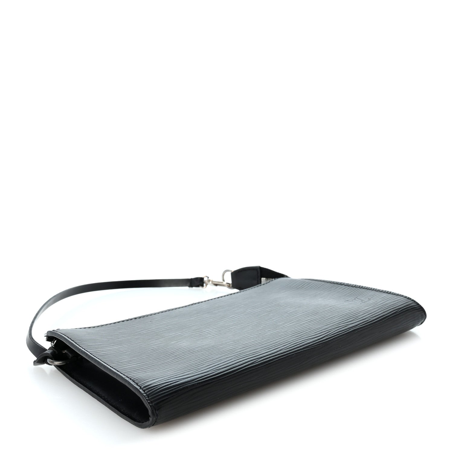Louis Vuitton Epi Pochette Accessories 24 Black 4 of 9