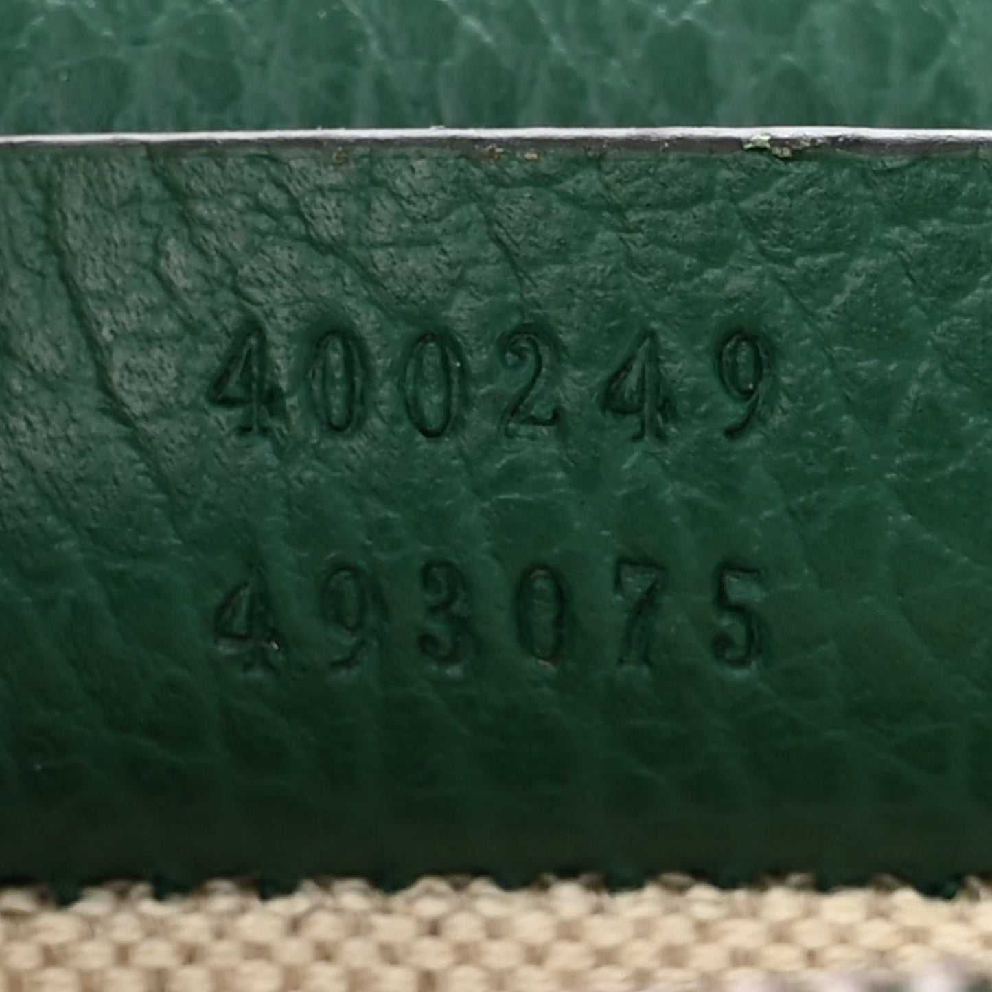 Pebbled Calfskin Small Dionysus Shoulder Bag Emerald