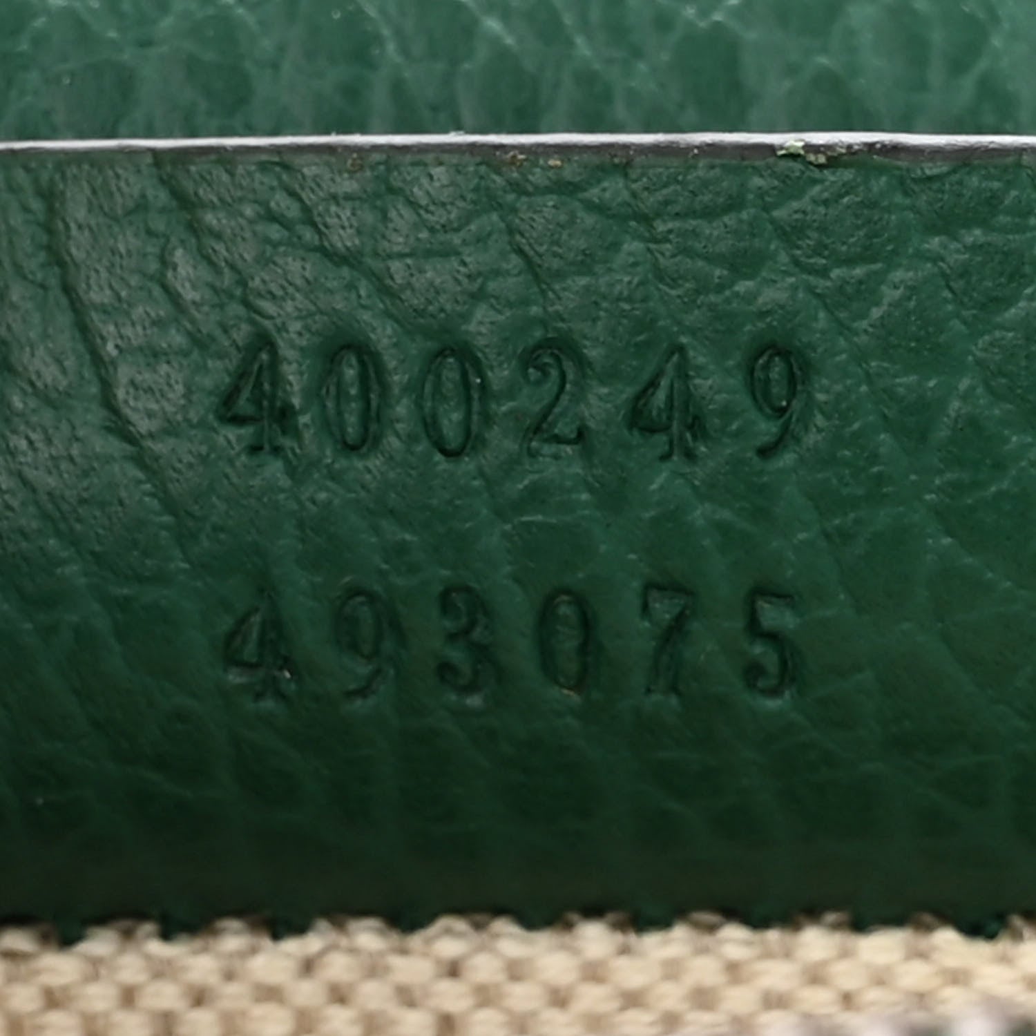 Gucci Pebbled Calfskin Small Dionysus Shoulder Bag Emerald 7 of 13