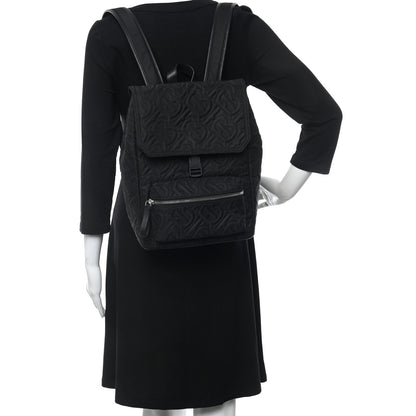 Burberry Econyl Logo Quilted Kids Backpack Black 3 of 11