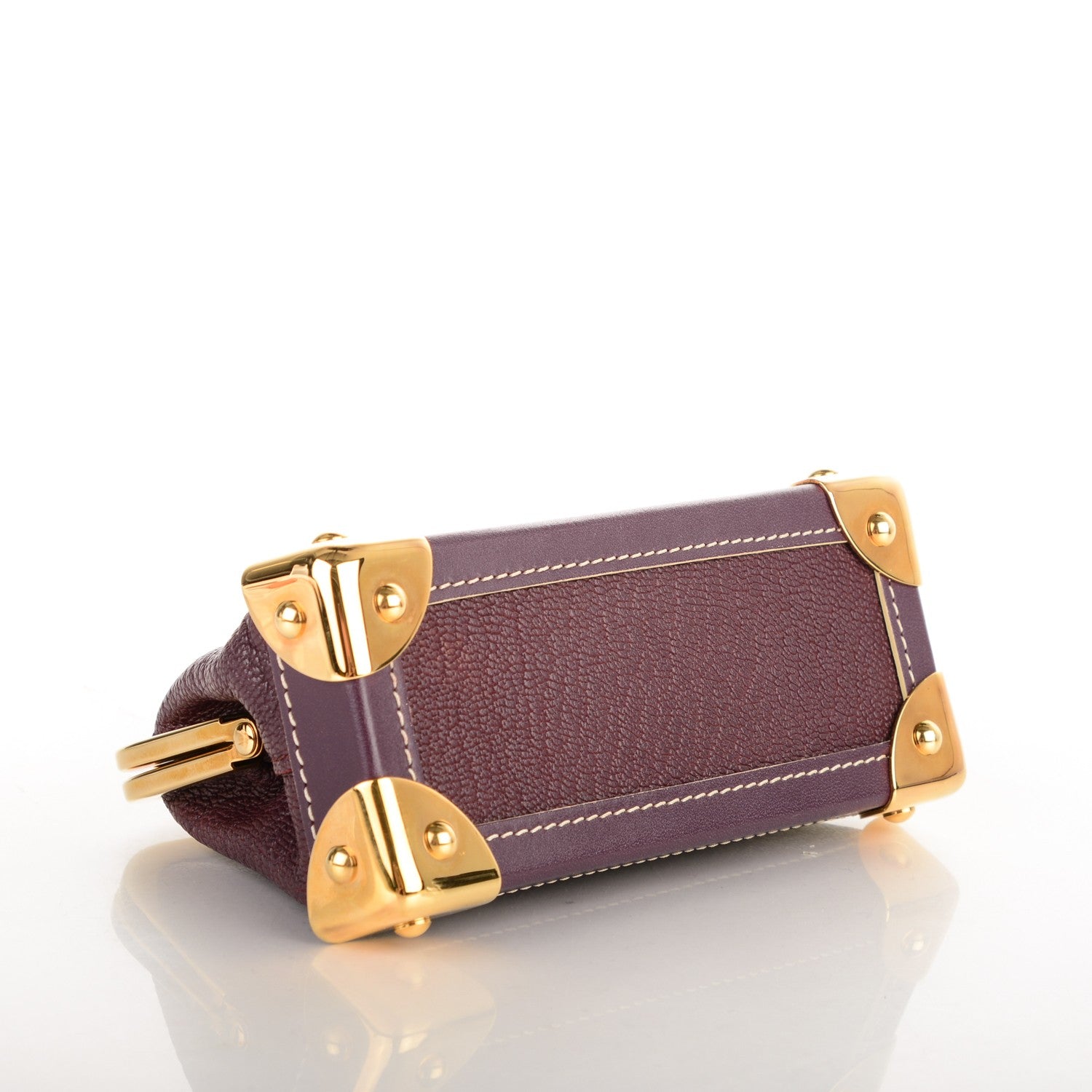 Louis Vuitton Suhali Porte-Monnaie Coin Purse Prune 4 of 6