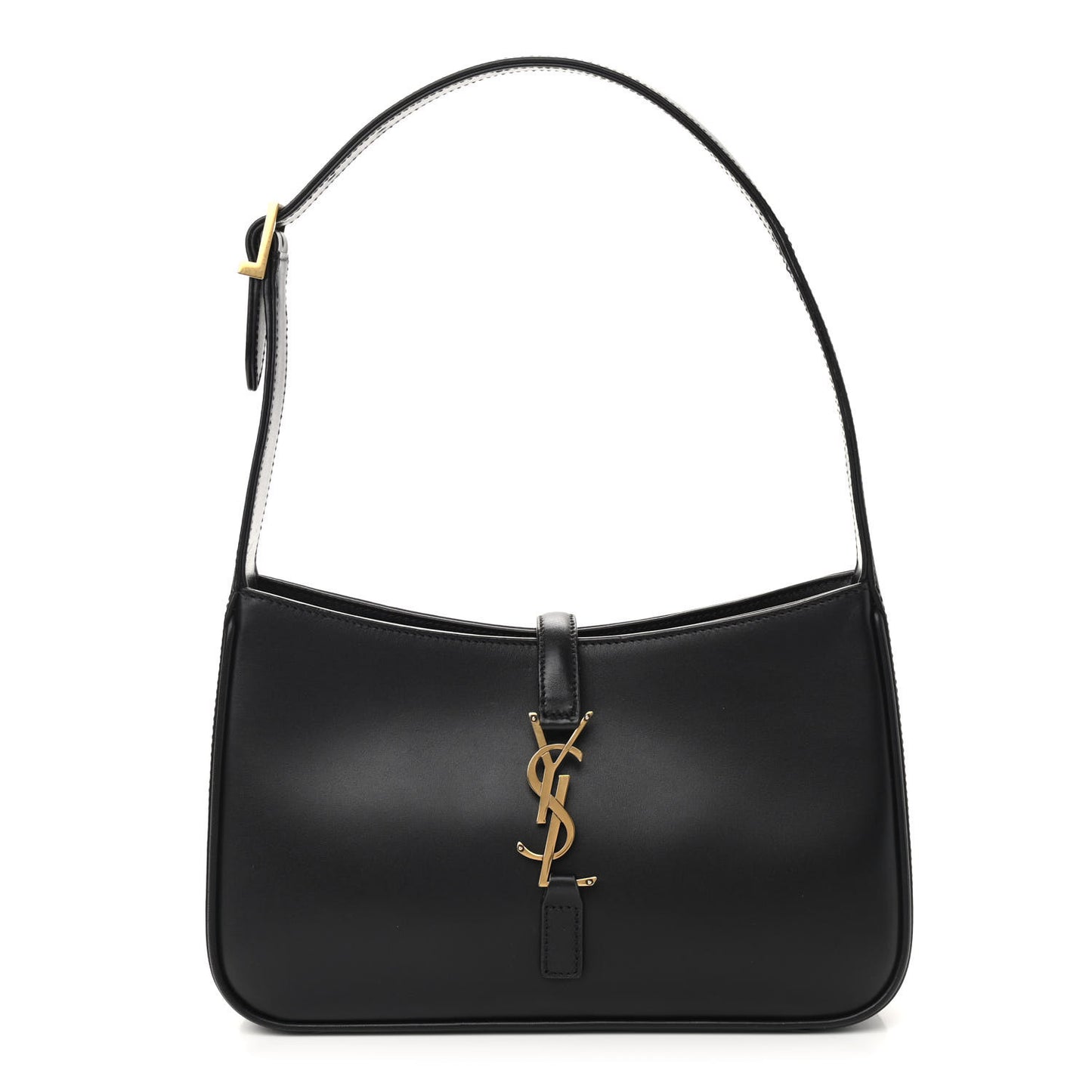 Smooth Calfskin Le 5 A 7 Hobo Black