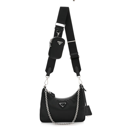 Prada Nylon Re-Edition 2005 Shoulder Bag Black 1 of 13