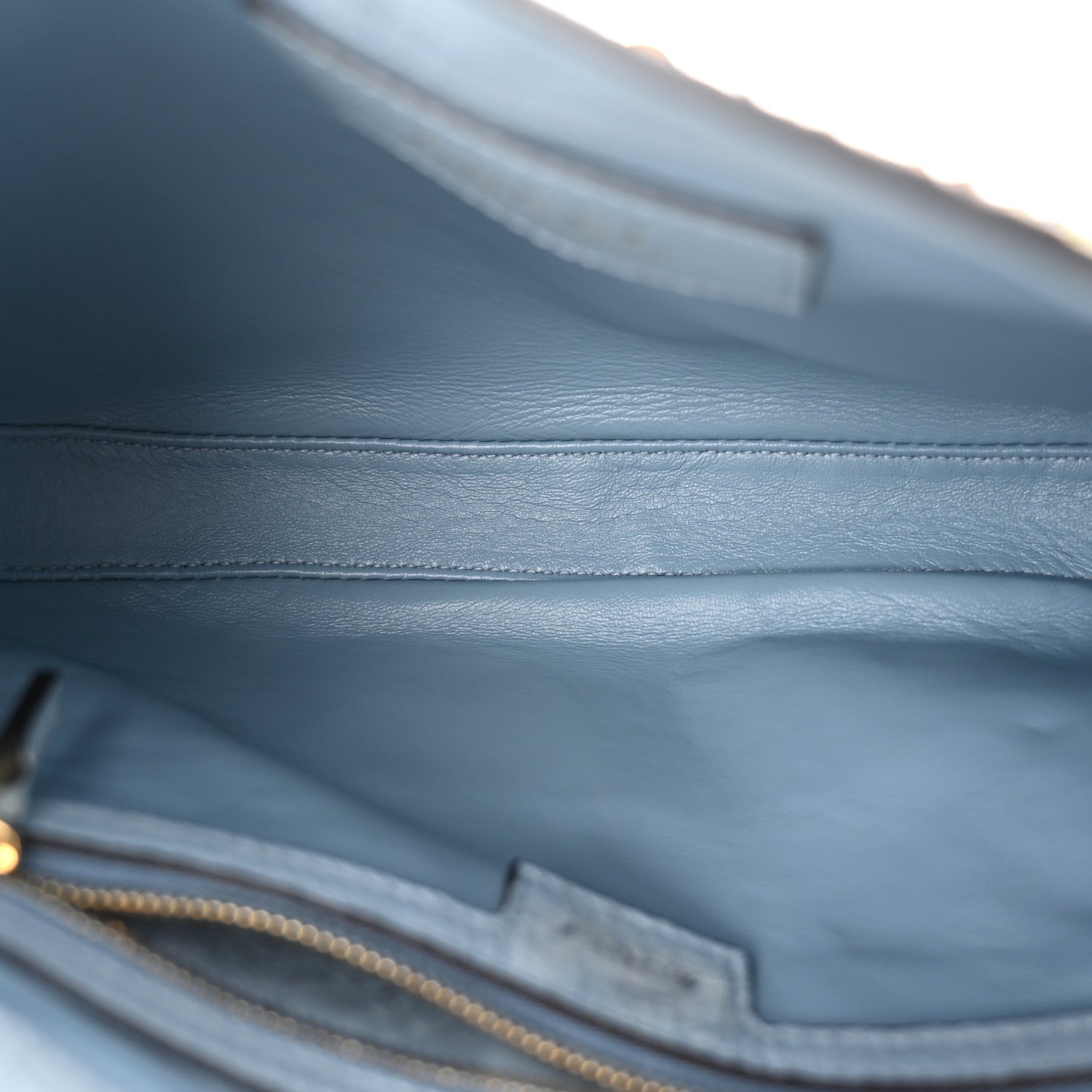 Gucci Snakeskin Ostrich Calfskin Small Jackie 1961 Hobo Blue Multicolor 5 of 10