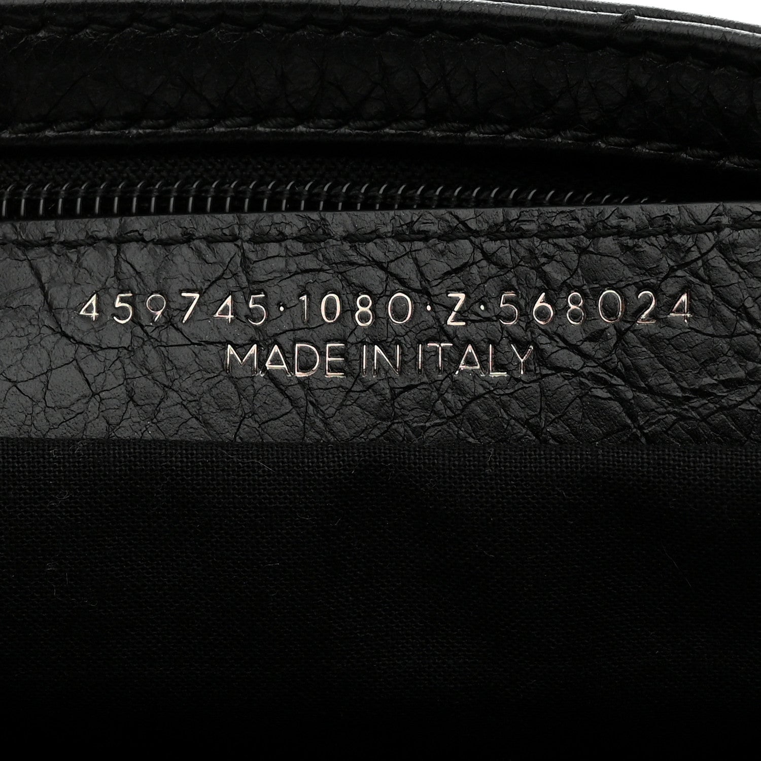 Balenciaga Agneau Arena Graffiti All Over Explorer Pouch Black Multicolor 7 of 7
