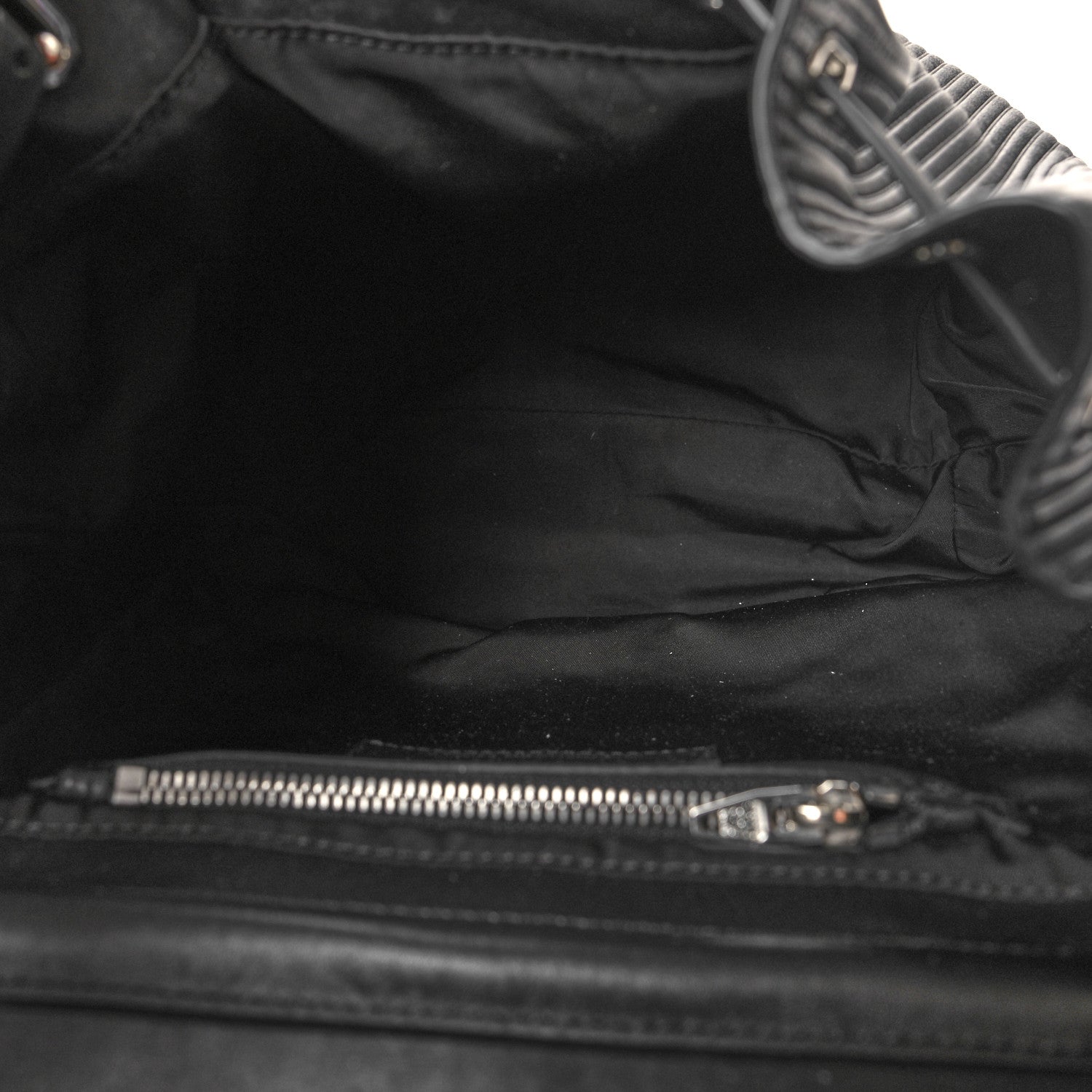 Alexander Wang Calfskin Quilted Prisma Skeletal Backpack Black 5 of 9