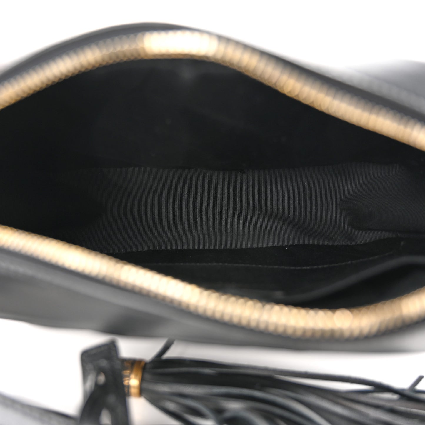 Calfskin Matelasse Monogram Lou Camera Bag Black