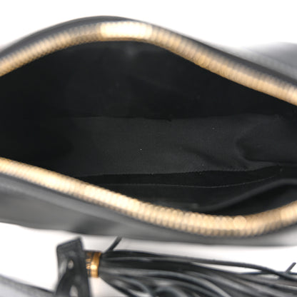 Saint Laurent Calfskin Matelasse Monogram Lou Camera Bag Black 5 of 10