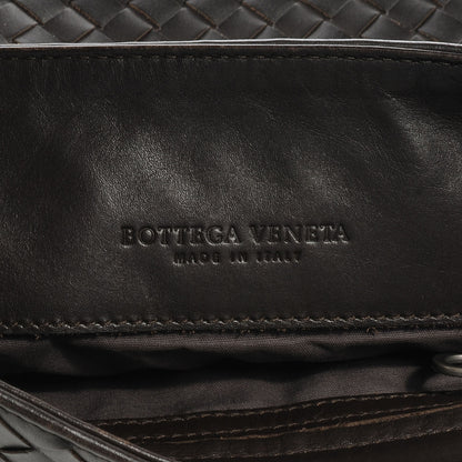 Bottega Veneta Nappa Intrecciato VN Flat Messenger Bag Ebano 6 of 8