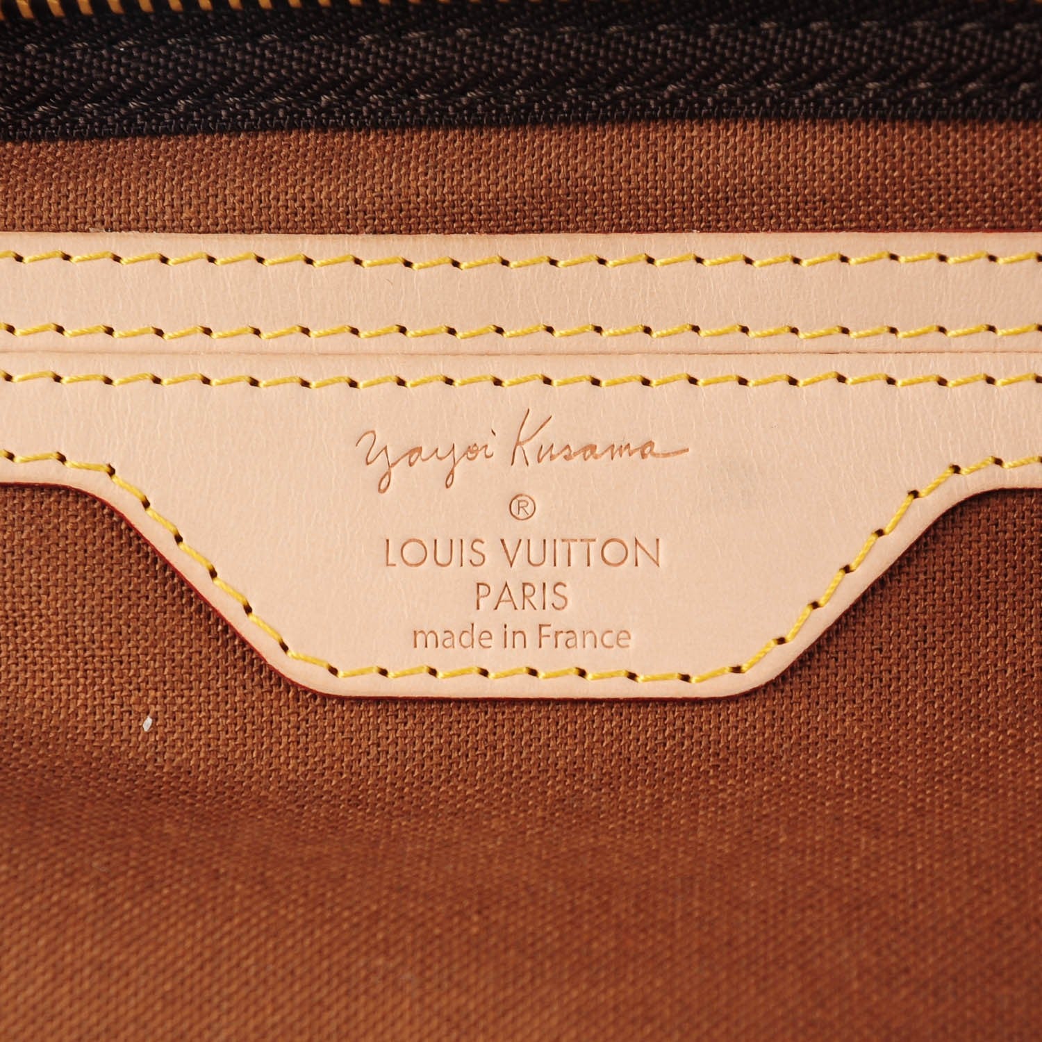 Louis Vuitton Monogram Kusama Town Speedy 30 Red 6 of 7