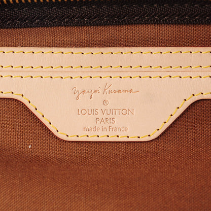 Louis Vuitton Monogram Kusama Town Speedy 30 Red 6 of 7