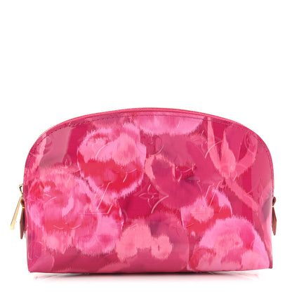 Louis Vuitton Vernis Ikat Cosmetic Pouch Rose Indien 1 of 8