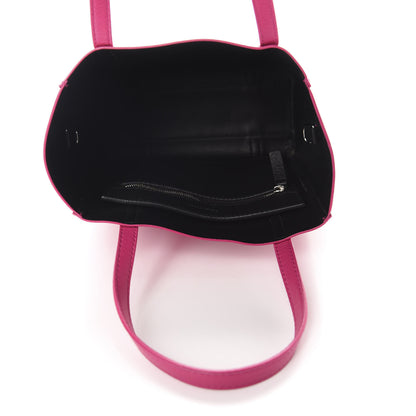 Balenciaga Calfskin XXS Everyday Tote Rose Magenta Black 5 of 9