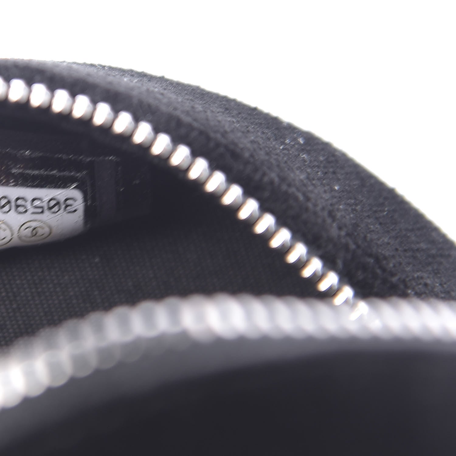 Chanel Velvet Camellia Round Clutch With Chain Black 7 of 11