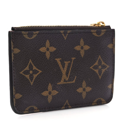 Louis Vuitton Monogram Zipped Romy Card Holder Red 3 of 8