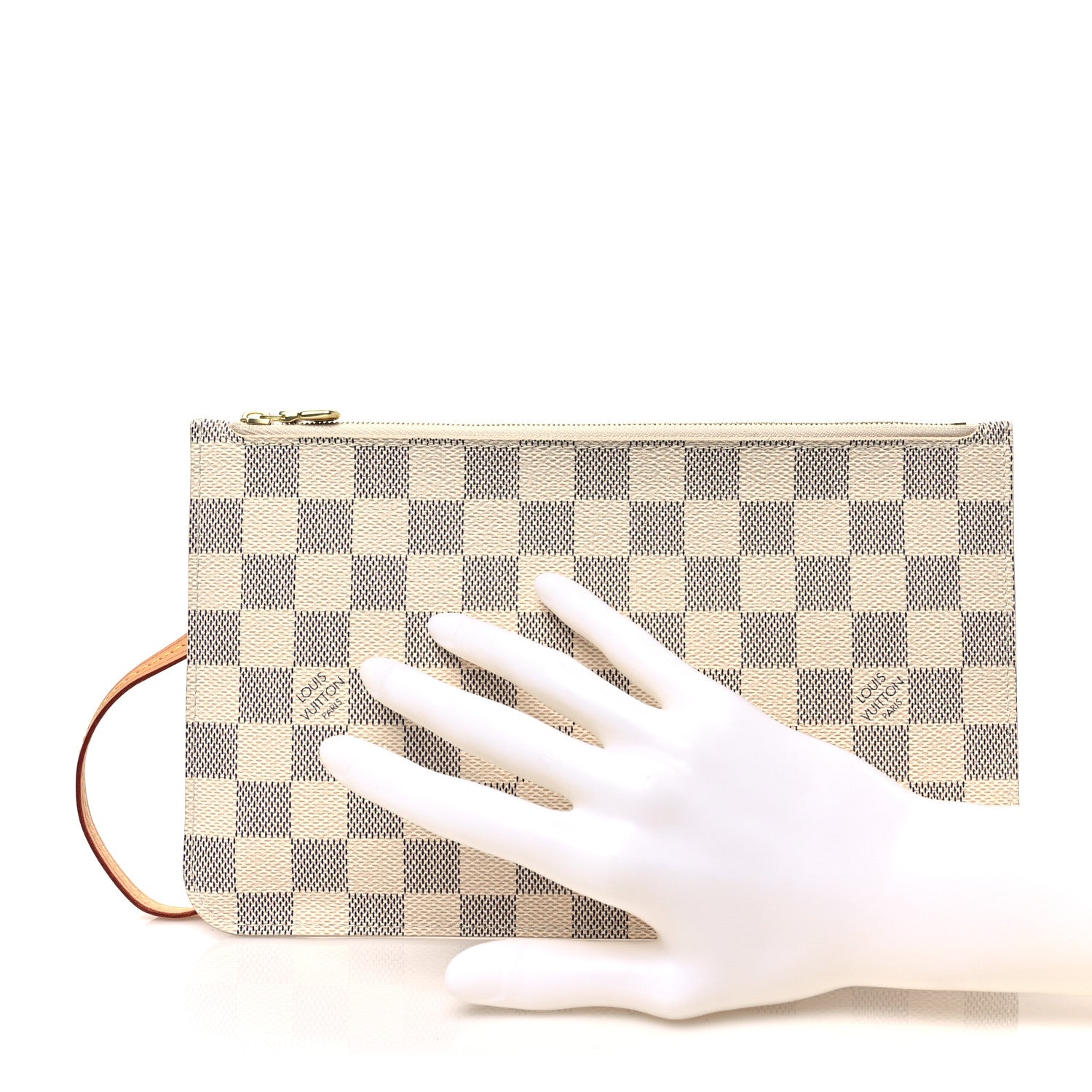 Louis Vuitton Damier Azur Neverfull MM GM Pochette 2 of 7