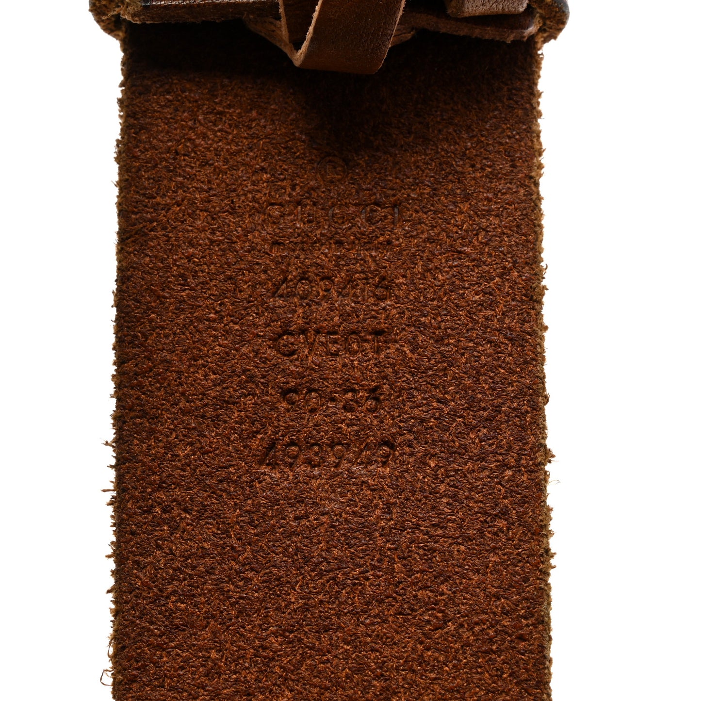 Faded Calfskin Double G 40mm Belt 90 36 Cuir
