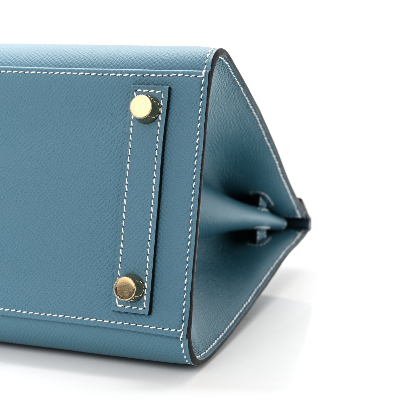 Epsom Birkin Sellier 25 New Blue Jean