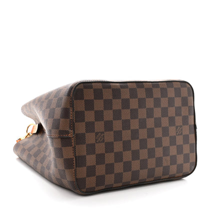 Louis Vuitton Damier Ebene Neonoe MM Safran 4 of 11