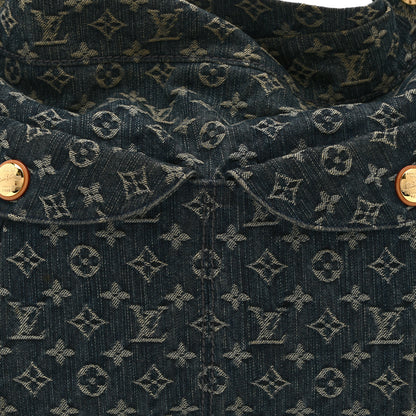 Louis Vuitton Denim Daily GM Gris Blue 8 of 10