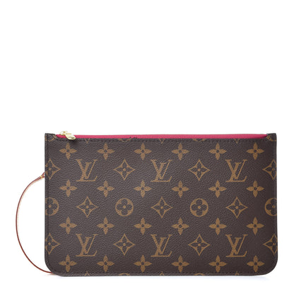 Louis Vuitton Monogram Neverfull MM GM Pochette Pivoine 1 of 8