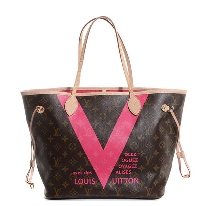 Louis Vuitton Monogram V Neverfull MM Grenade 1 of 8