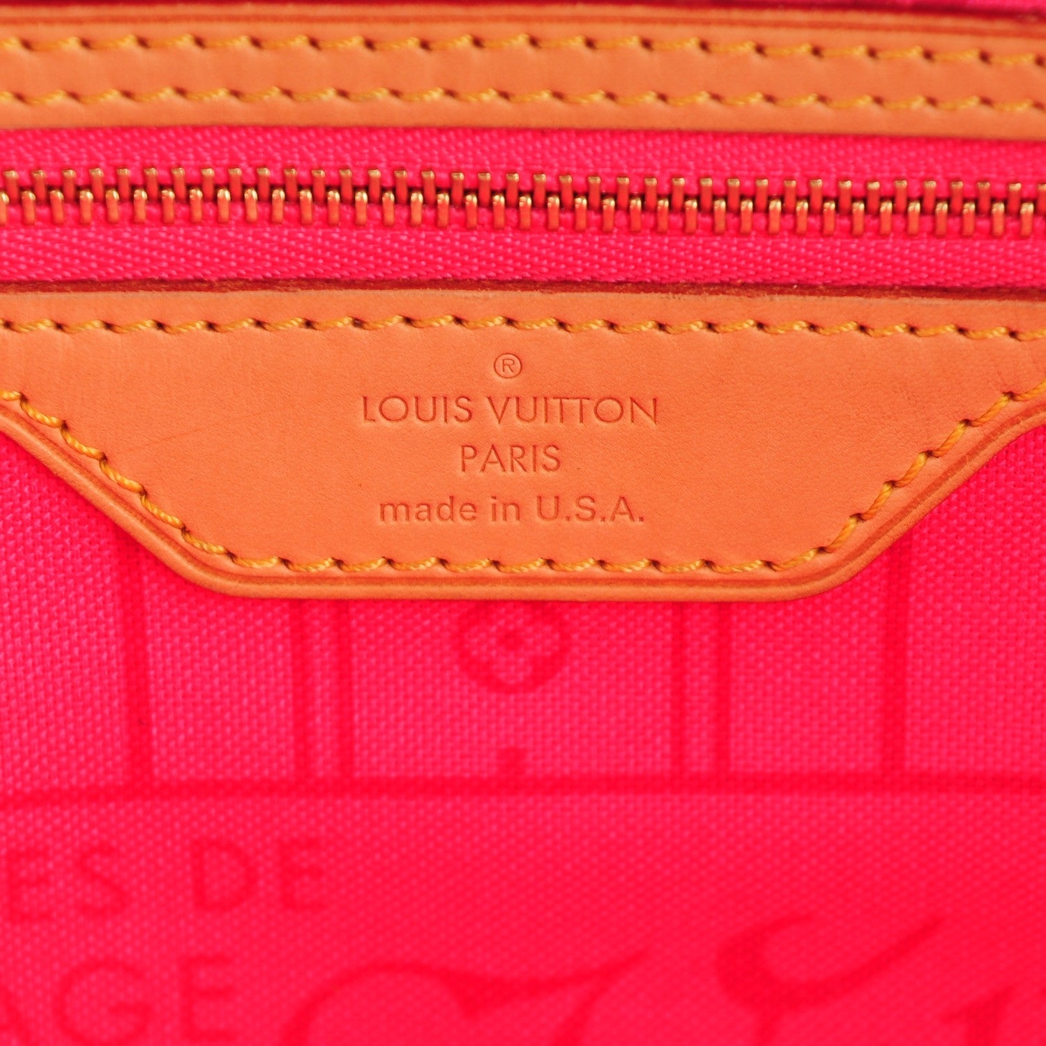 Louis Vuitton Monogram Roses Neverfull MM 6 of 7
